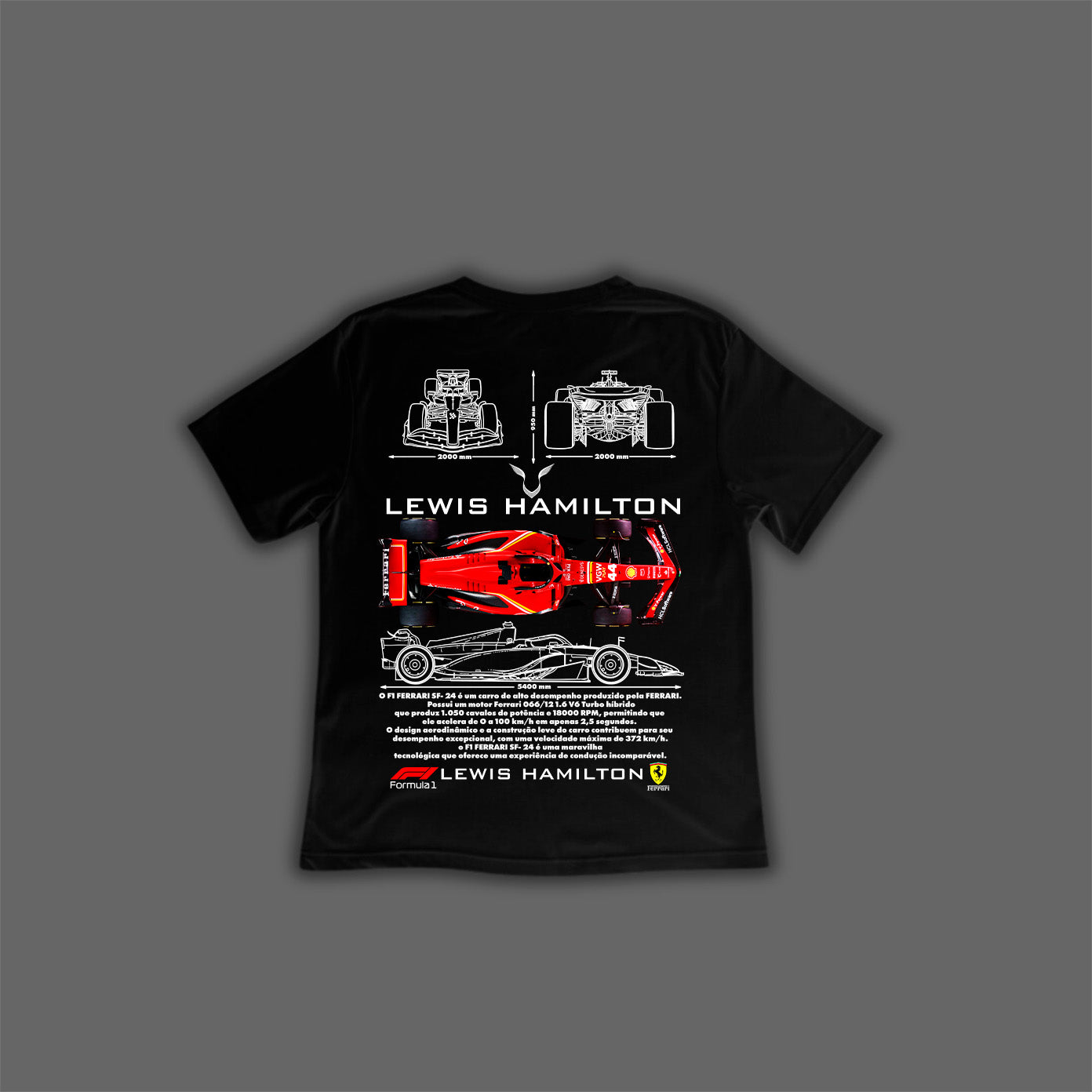 Camiseta Lewis Hamilton