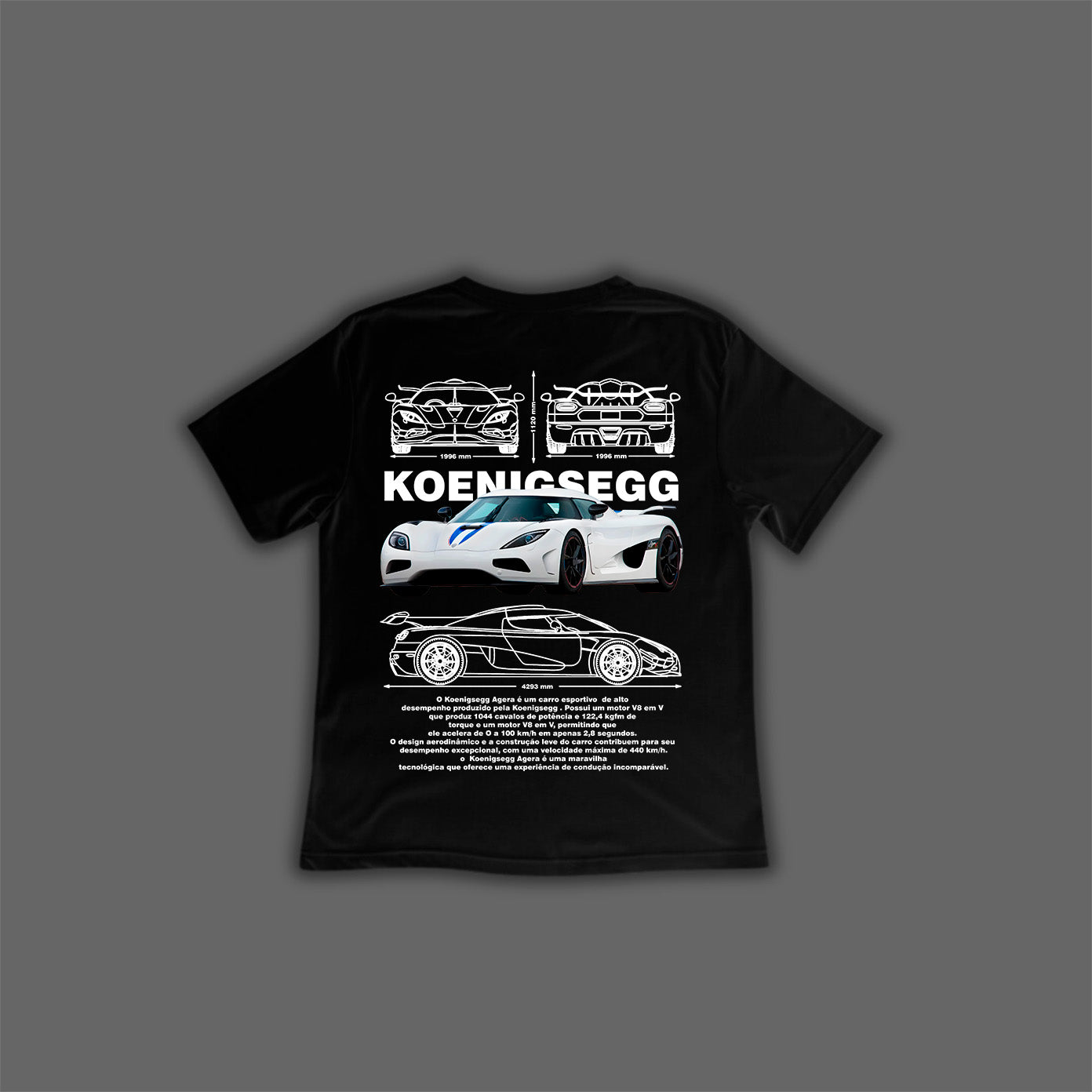 Camiseta Koenigsegg