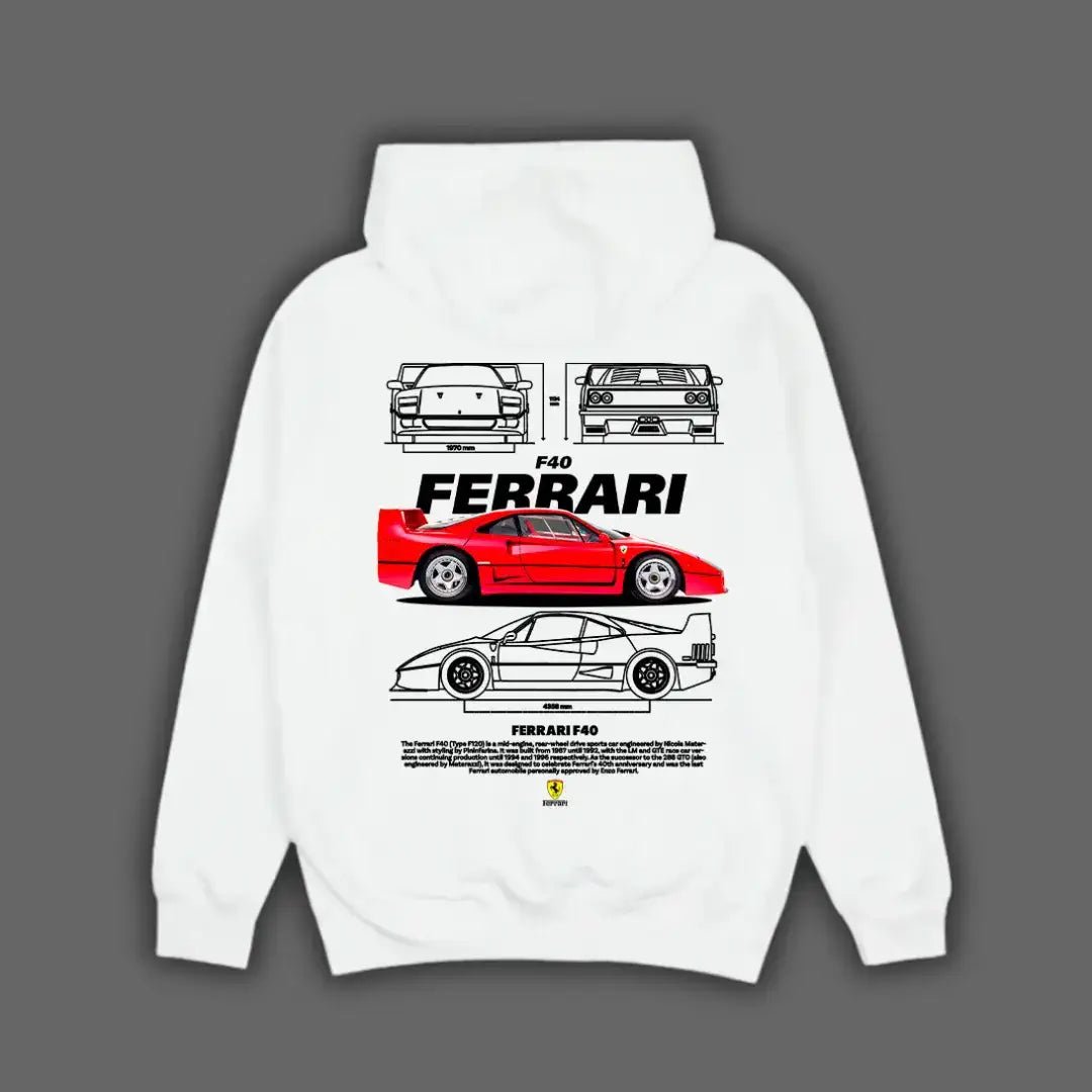 Moletom Ferrari F40