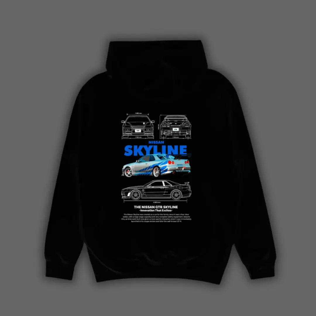 Moletom Nissan GTR Skyline