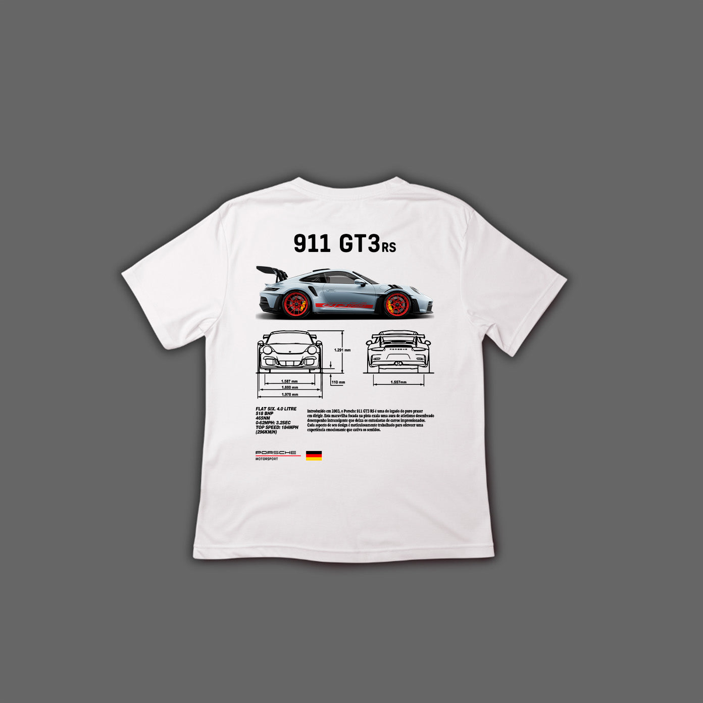 Camiseta Porsche GT3