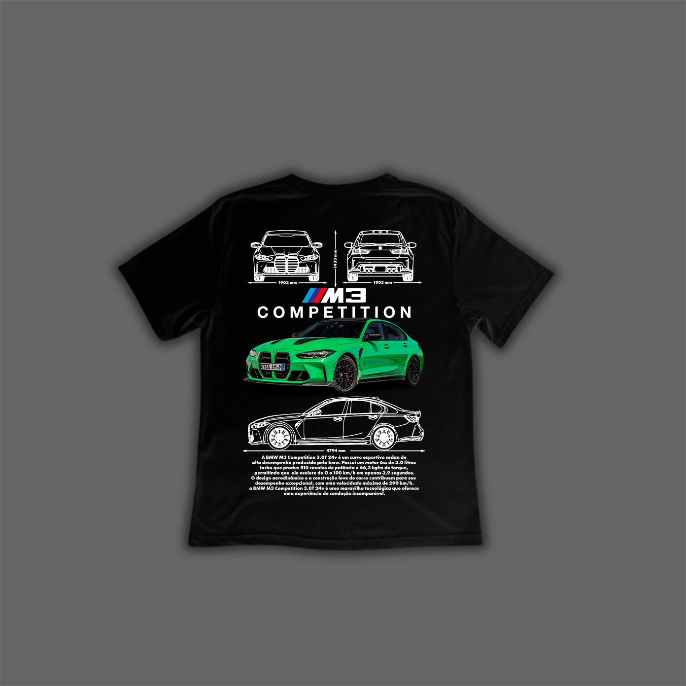 Camiseta BMW M3 Competition