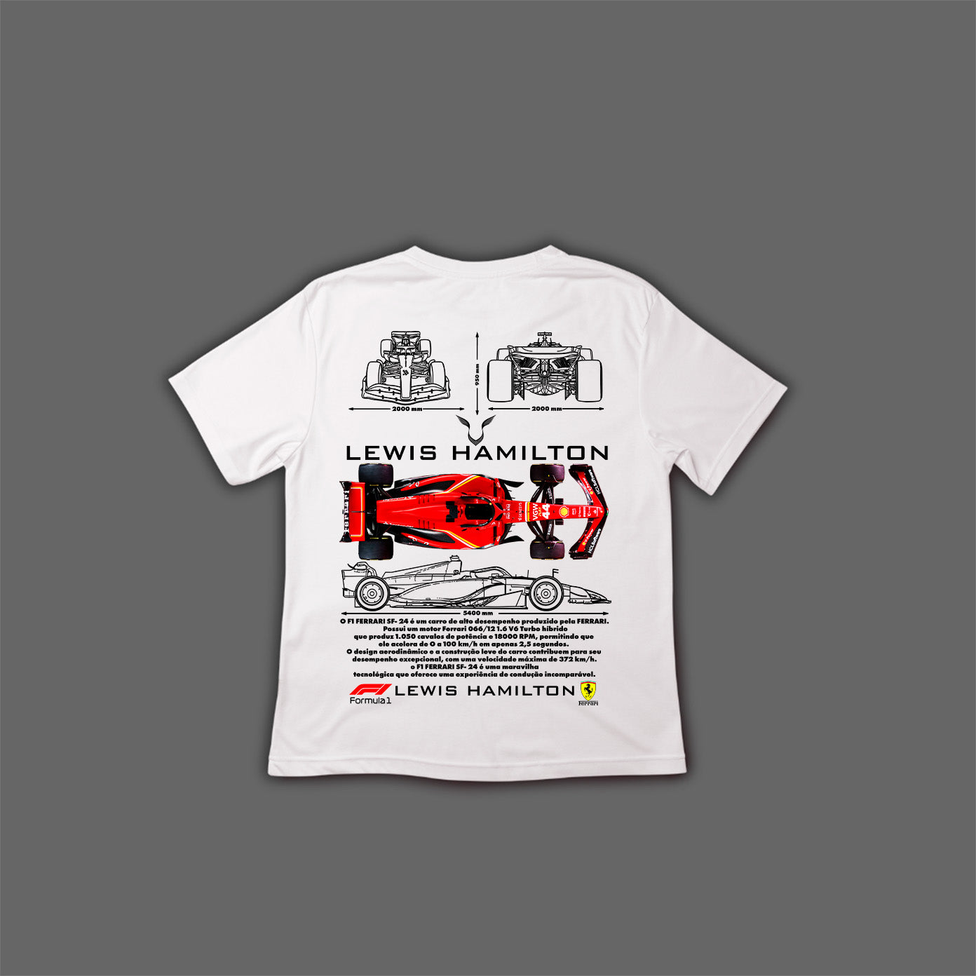 Camiseta Lewis Hamilton