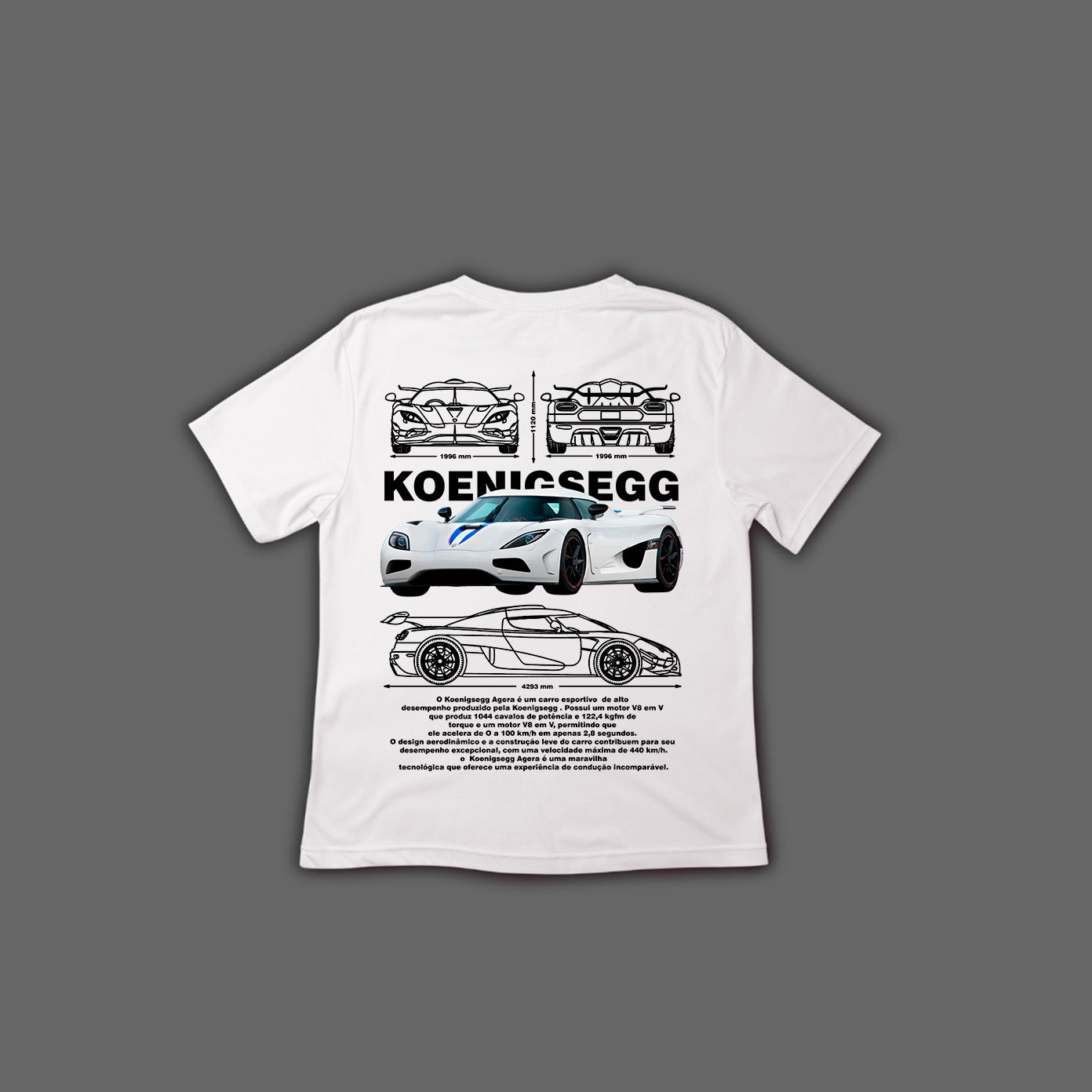 Camiseta Koenigsegg