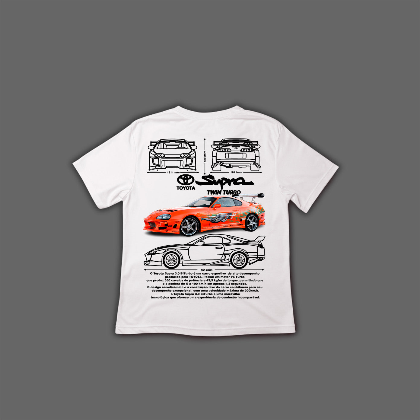Camiseta Toyota Supra