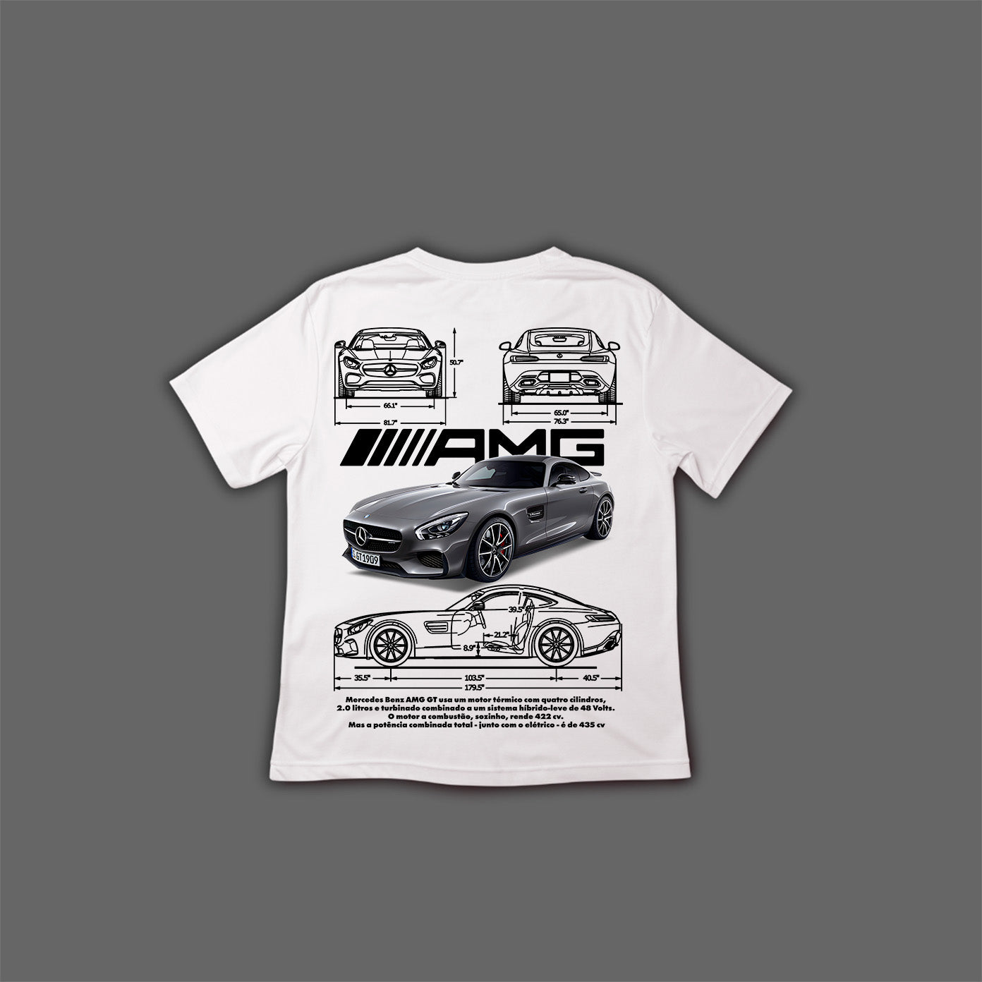Camiseta Mercedes AMG GT