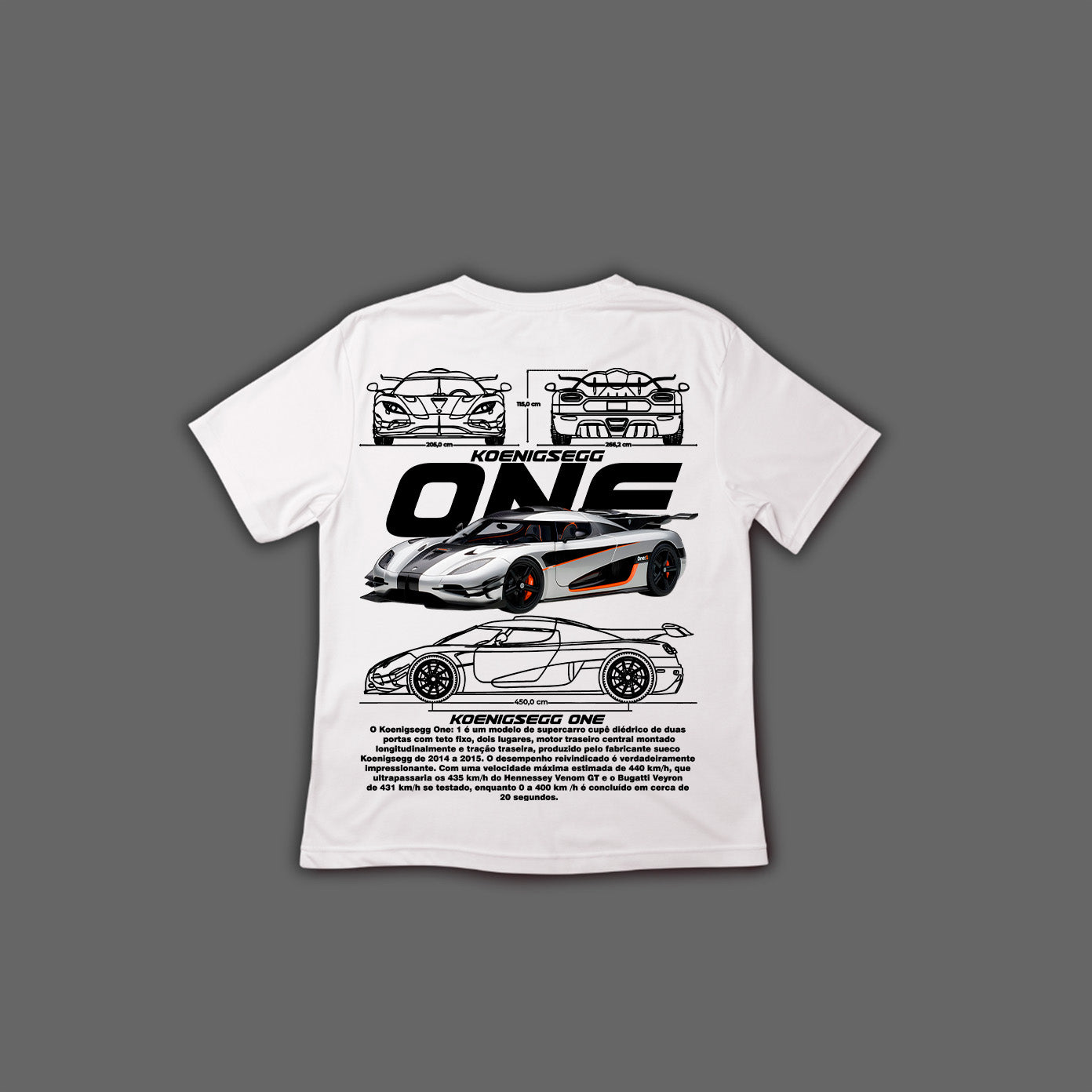 Camiseta Koenigsegg One