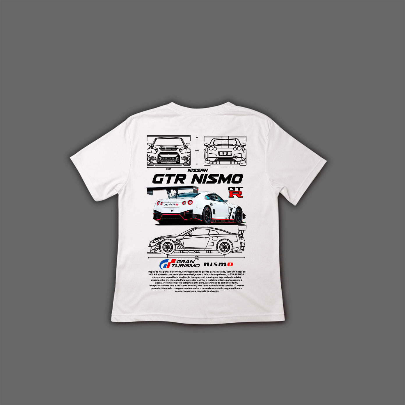Camiseta Nissan GTR NISMO