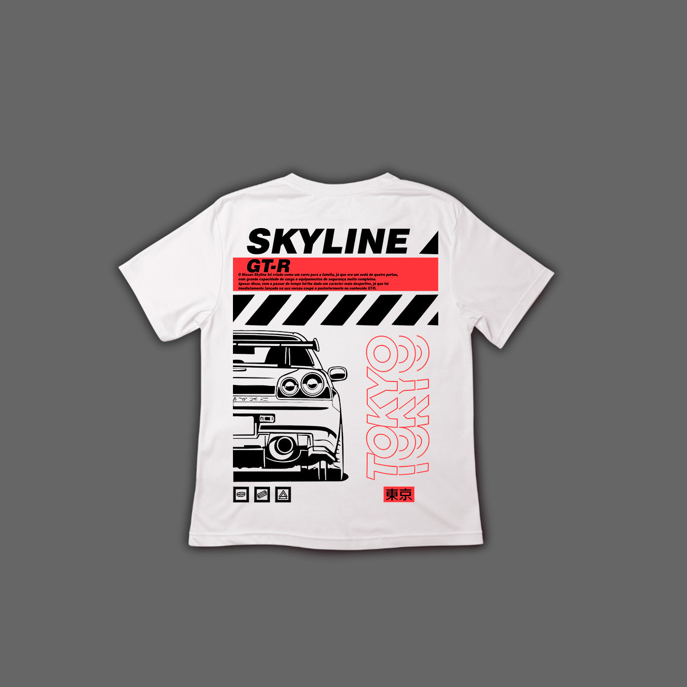 Camiseta Nissan GTR Skyline Tokyo