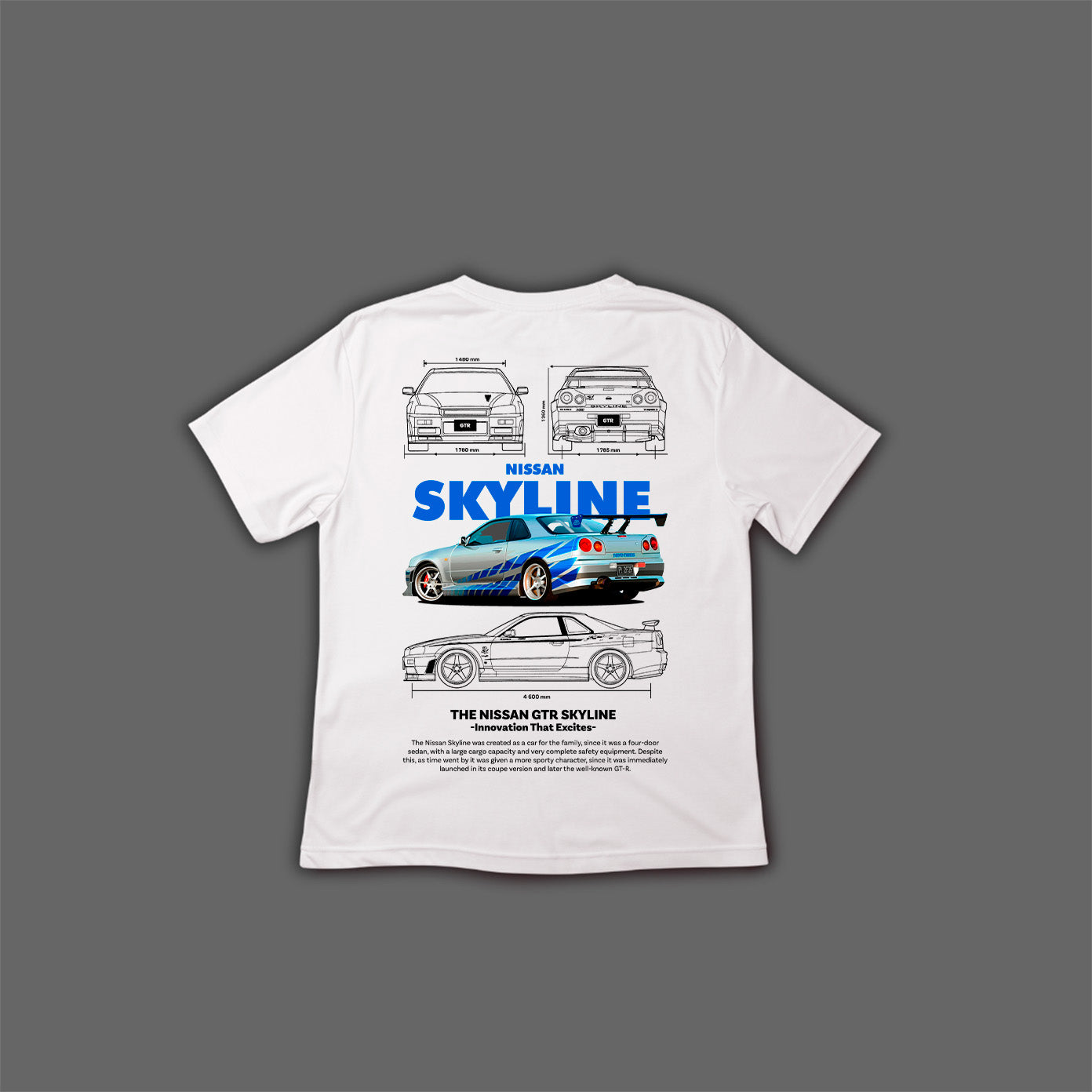 Camiseta Nissan GTR Skyline