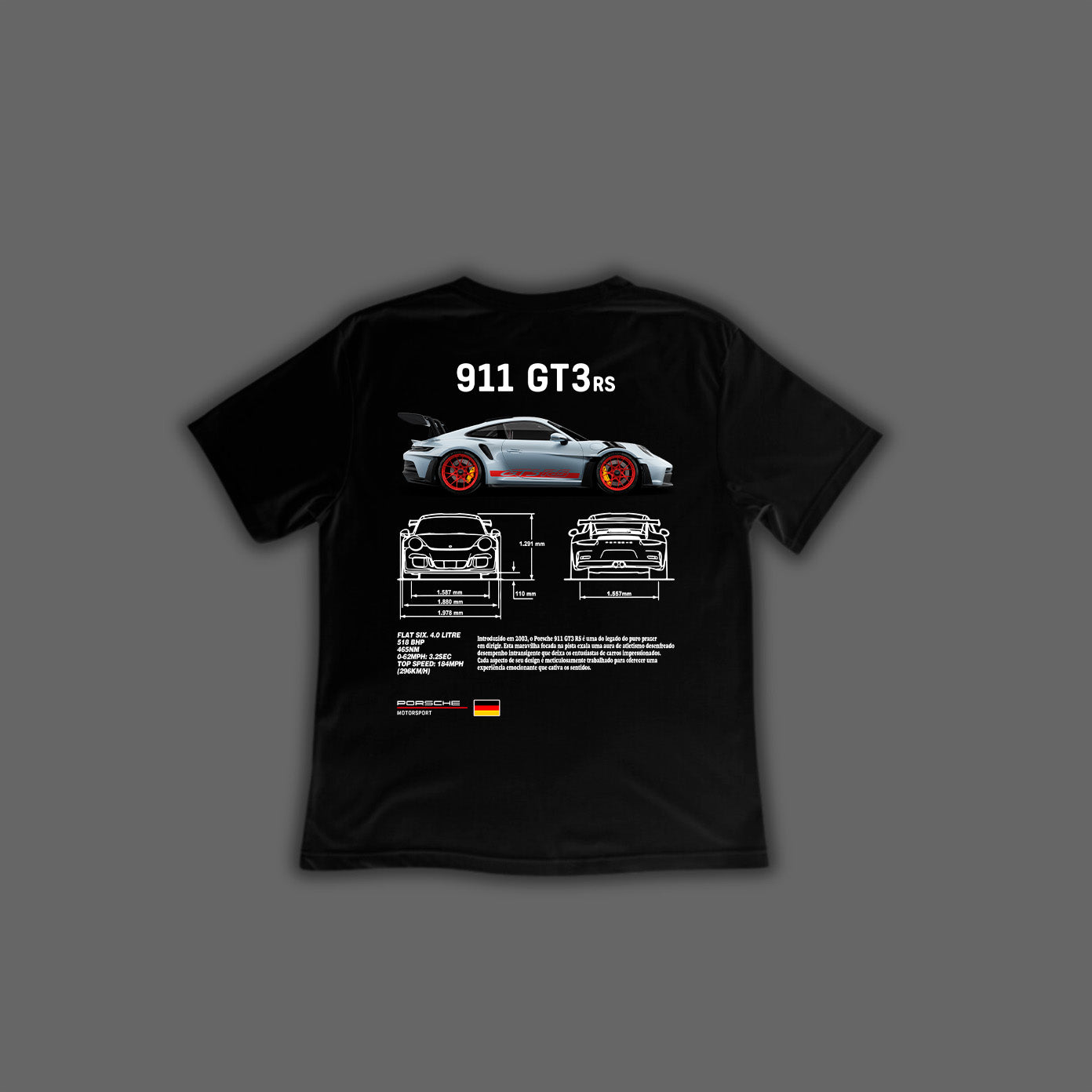 Camiseta Porsche GT3