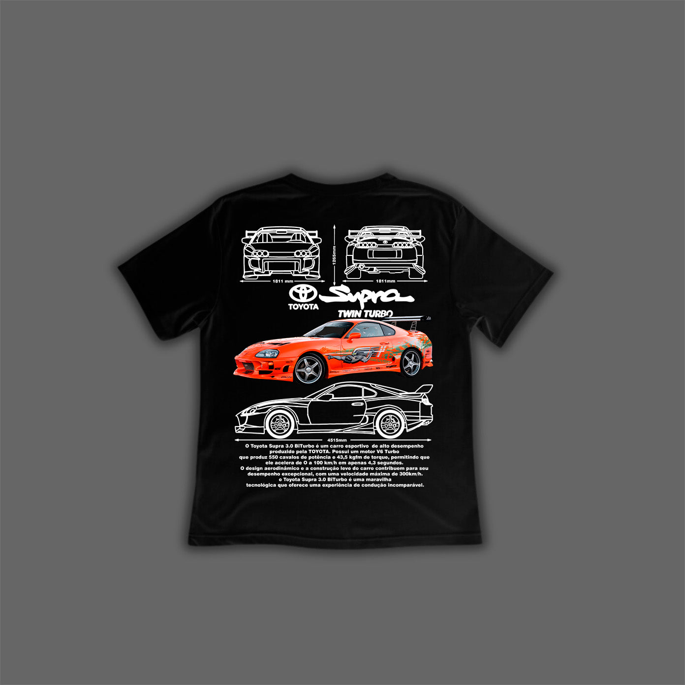 Camiseta Toyota Supra