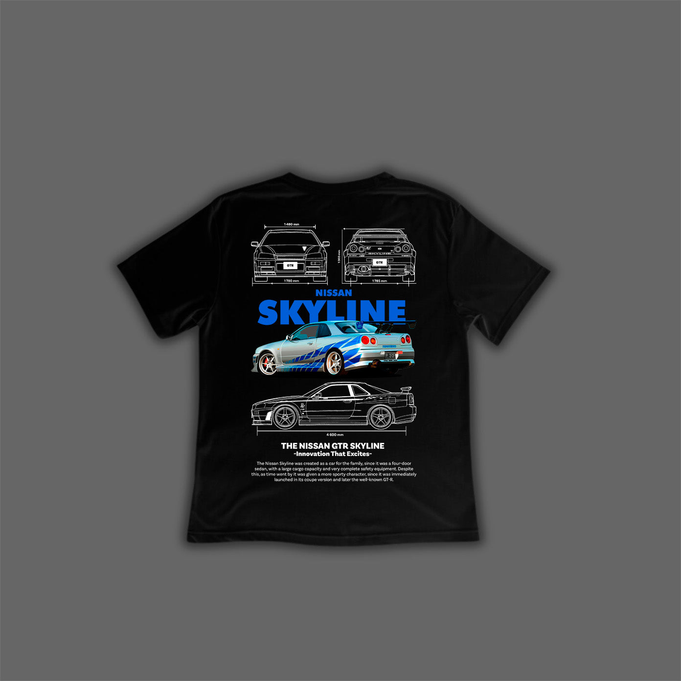 Camiseta Nissan GTR Skyline