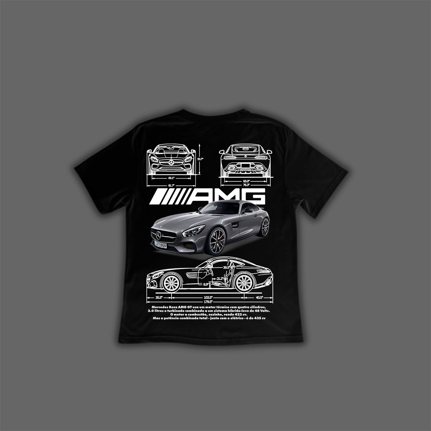 Camiseta Mercedes AMG GT