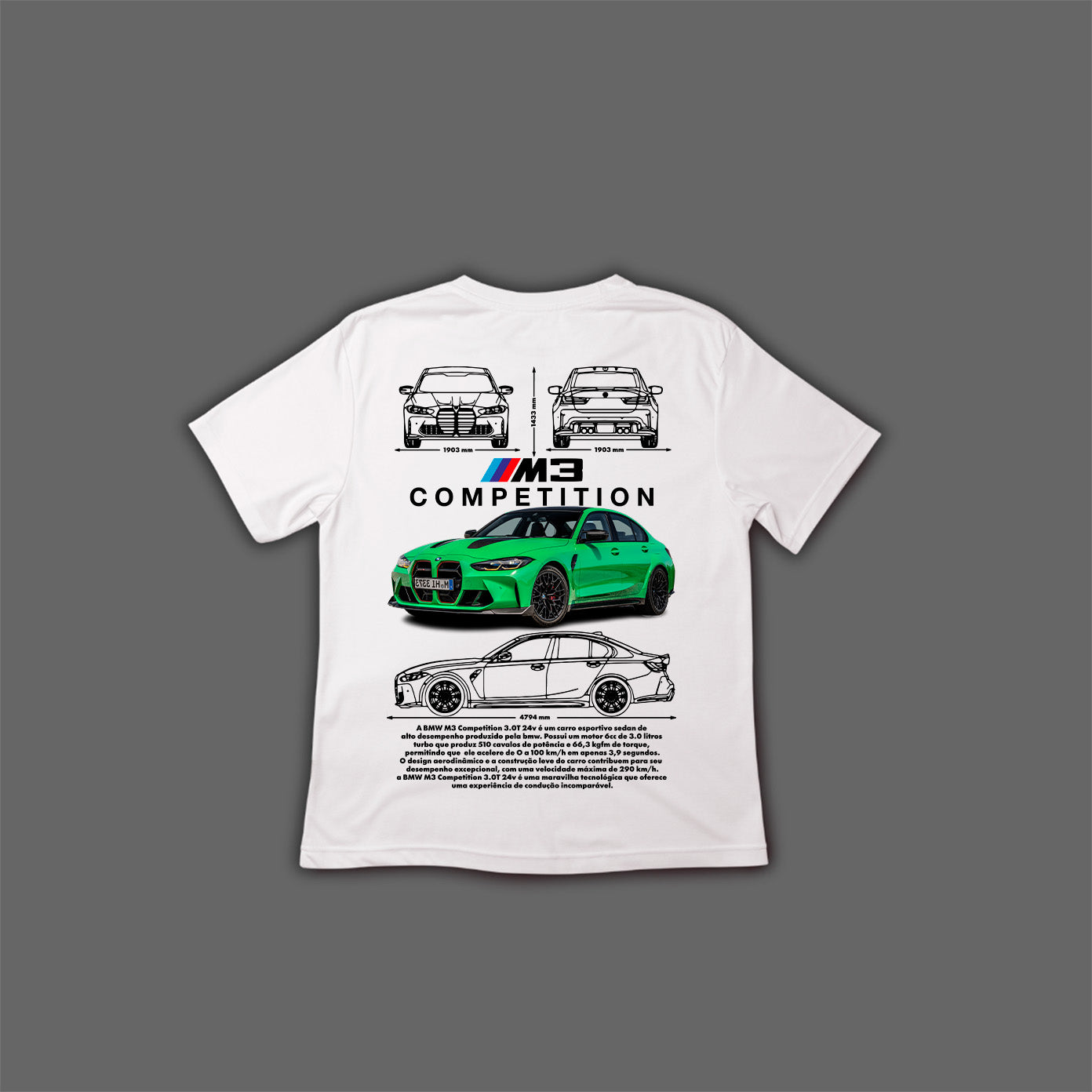 Camiseta BMW M3 Competition