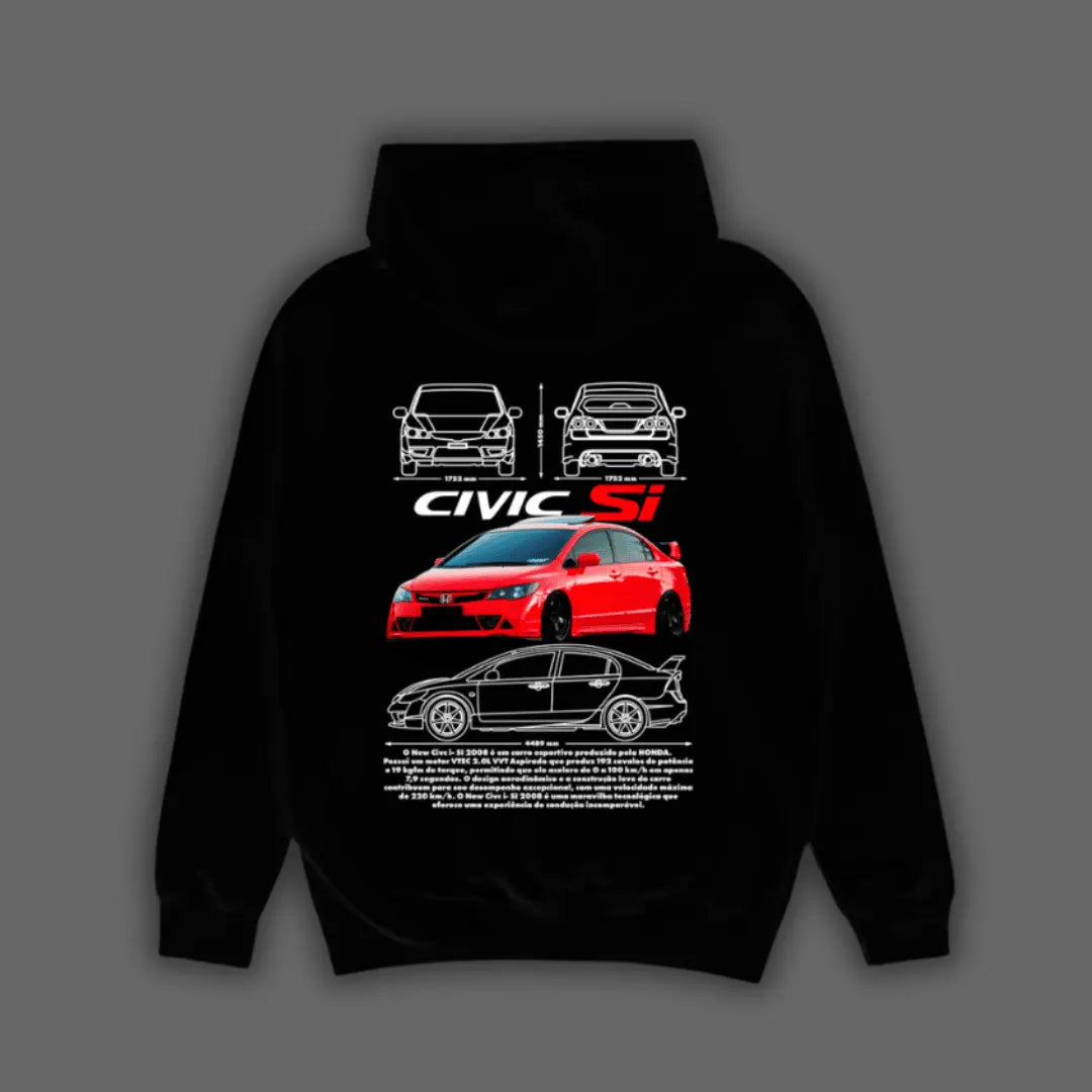 Moletom Honda Civic Si