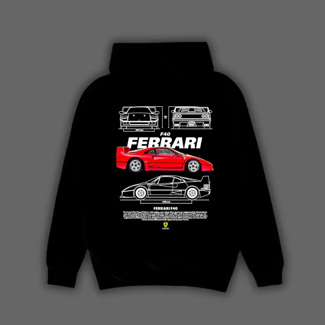 Moletom Ferrari F40