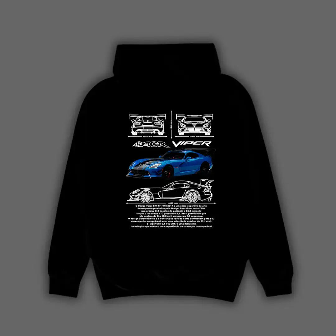 Moletom Dodge Viper SRT